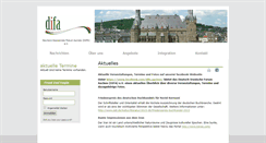 Desktop Screenshot of difa-aachen.de